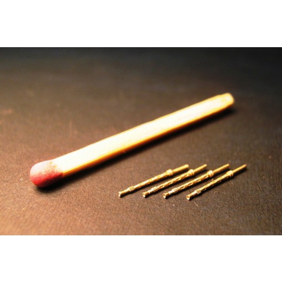 1/72 British Browning .303 (British) Aircraft Barrel (4pcs)