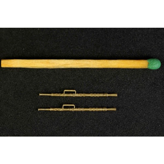 1/72 Soviet KPVT 14.5mm Machine Gun Barrel (2pcs) Type 1