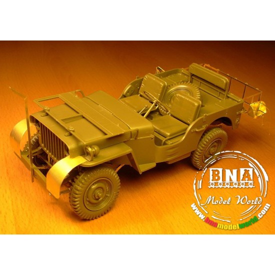 1/24 US WWII 1/4 Ton 4x4 Truck Field Accessories
