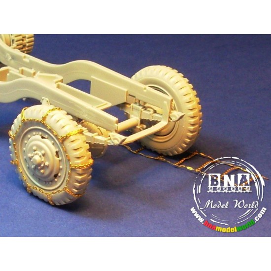 1/35 Photo-etched Tyre Chains for US M2/M3 Halftrack / Scout Car (2 units)