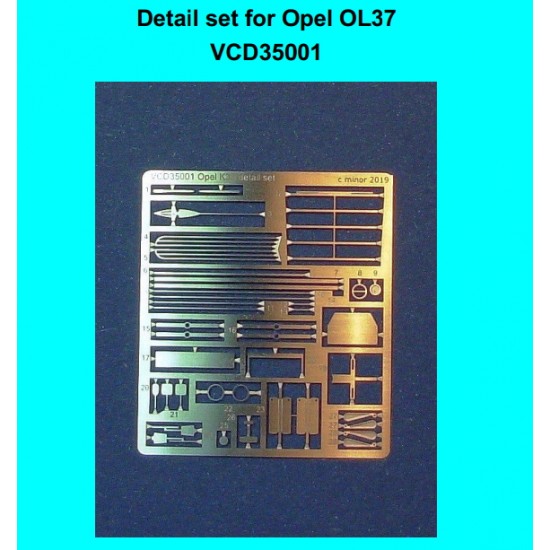 1/35 Opel OL37 Detail set