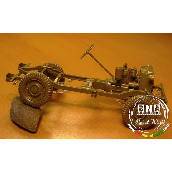1/24 Workable Leaf Springs for US WWII 1/4 Ton 4x4 Truck