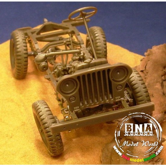 1/35 Workable Leaf Springs for AFV Club M38A1