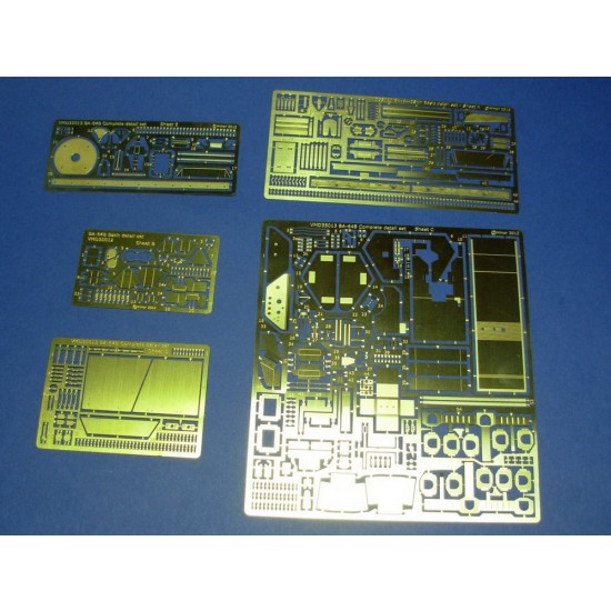 1/35 BA-64B-3SKh Complete Photo-Etched Set for Vision Models kit