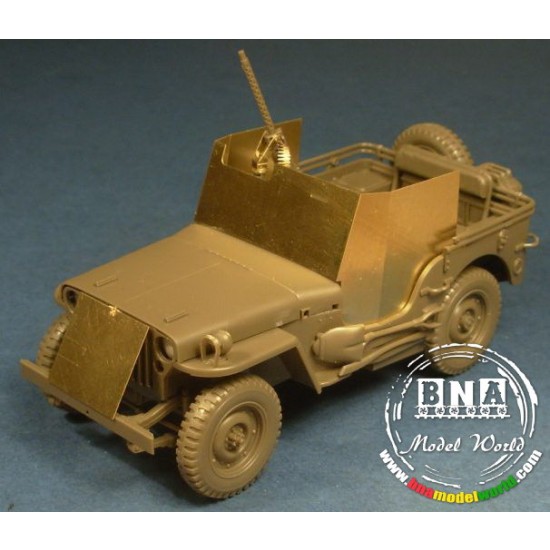 1/35 Photo-etched Conversion set for Tamiya Armoured US WWII Jeep