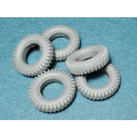 1/35 Land Cruiser 7.50 Military Pattern Tyres for Meng kits