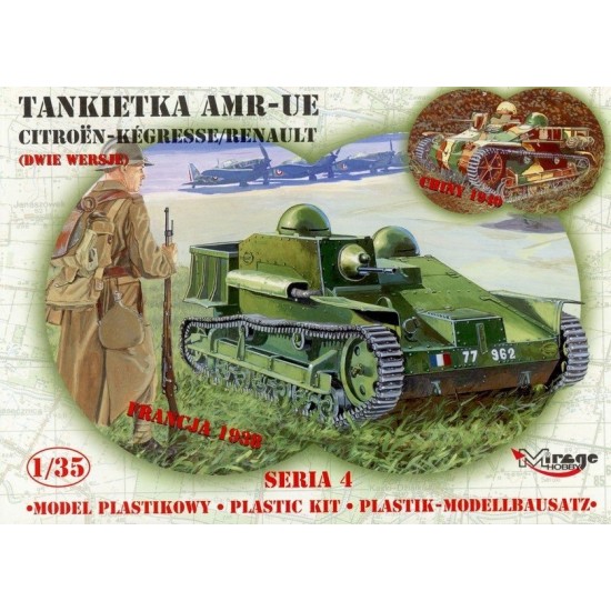 1/35 AMR -UE Tankette Citroen-Kegresse/Renault