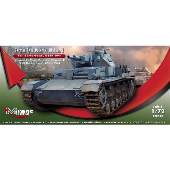 1/72 German Tank Pz.Kpfw. Iv Ausf. E Fall Barbarossa