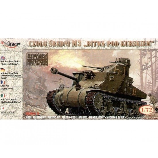 1/72 Medium Tank M3 Kursk Battle 1943