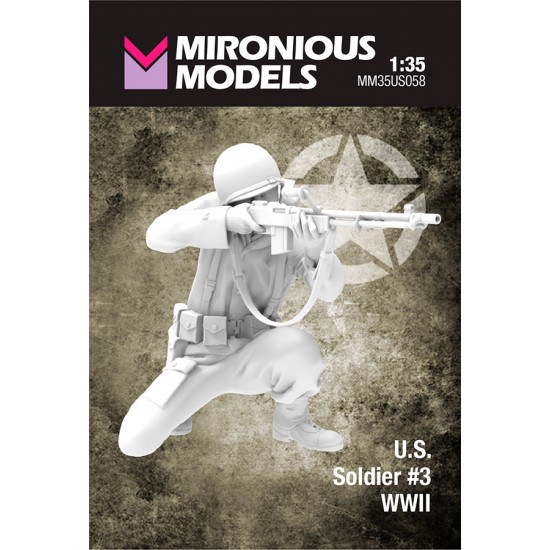 1/35 WWII US Soldier #3