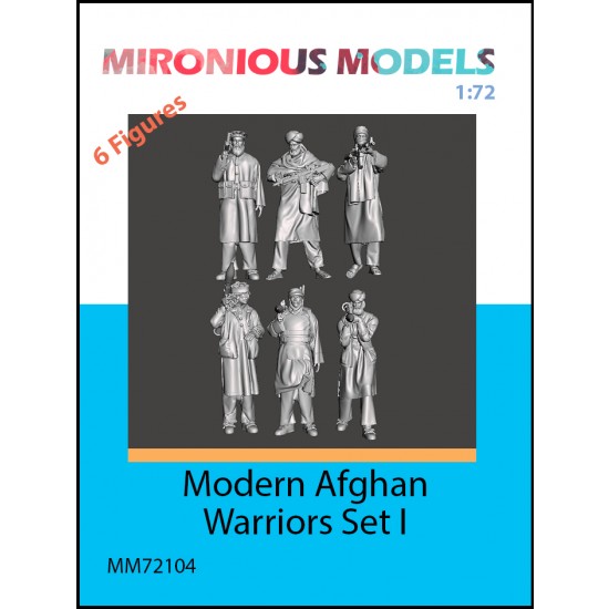 1/72 Modern Afghan Warriors Set I (6 figures)
