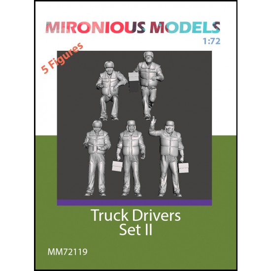 1/72 Truck Drivers Set II (5 figures)