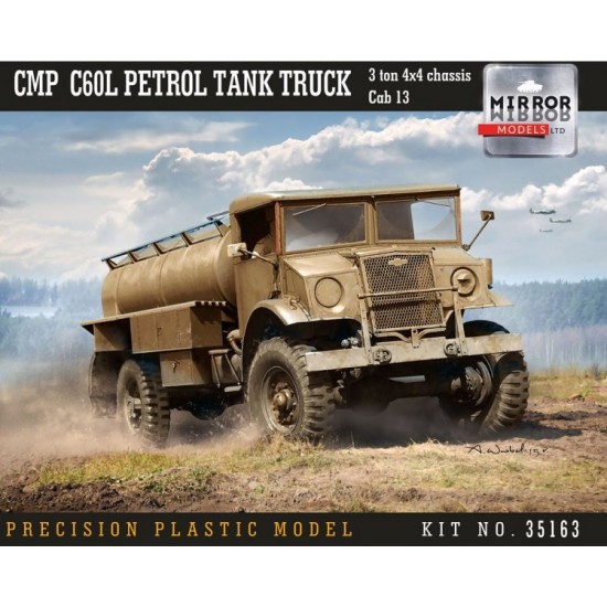 1/35 CMP C60L Petrol Tank Truck (3 ton 4x4 Chassis Cab 13)