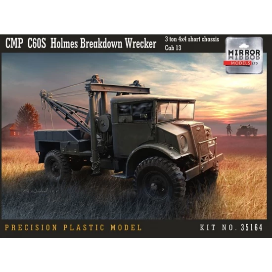 1/35 CMP C60S Holmes Breakdown Wrecker (3 ton 4x4 Short Chassis Cab 13)