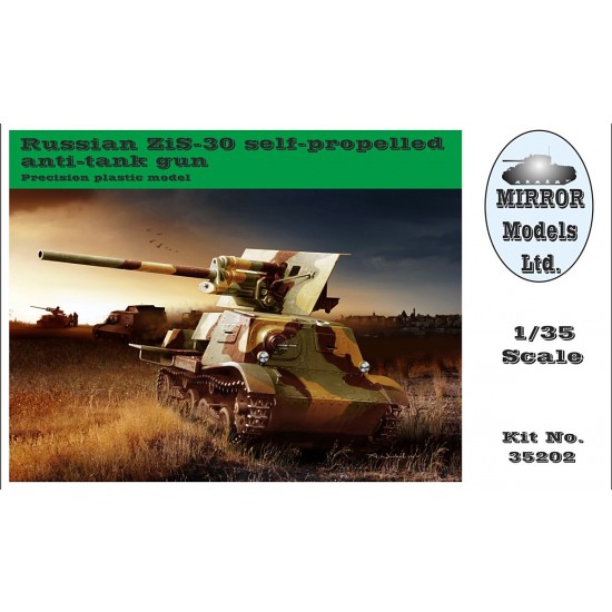 1/35 Russian ZiS-30 Self-Propelled Anti-Tank Gun (SPG)
