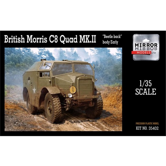 1/35 British Morris C8 Quad Mk.III "Beetle Back" Body - Early Version