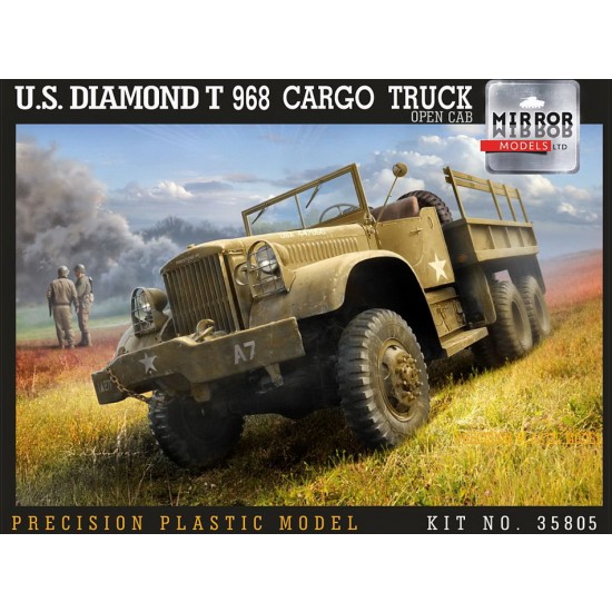 1/35 US Army Diamond T968A Cargo Truck Late (Open Cab)