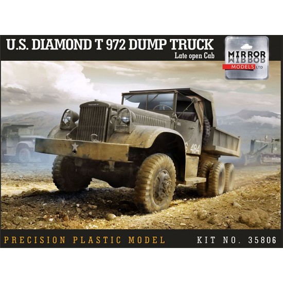 1/35 US Diamond T 972 Dump Truck Late Open Cab
