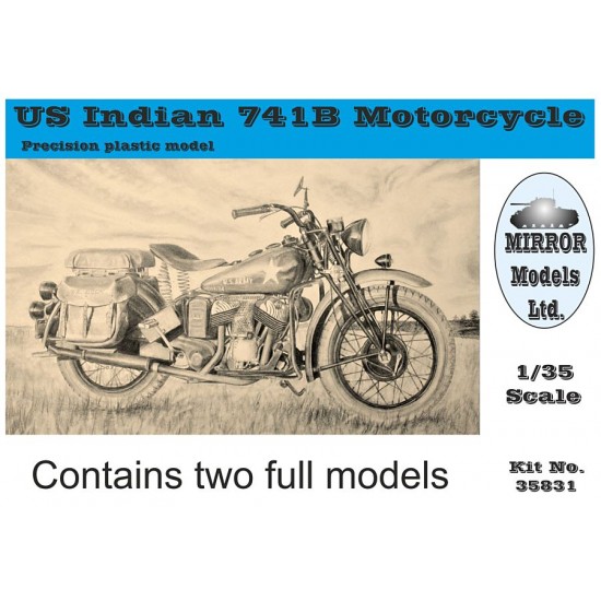 1/35 US Indian 741B Motorcycle (x2)