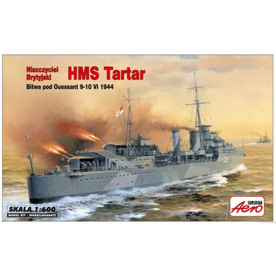 1/600 HMS Tartar Tribal-class Destroyer