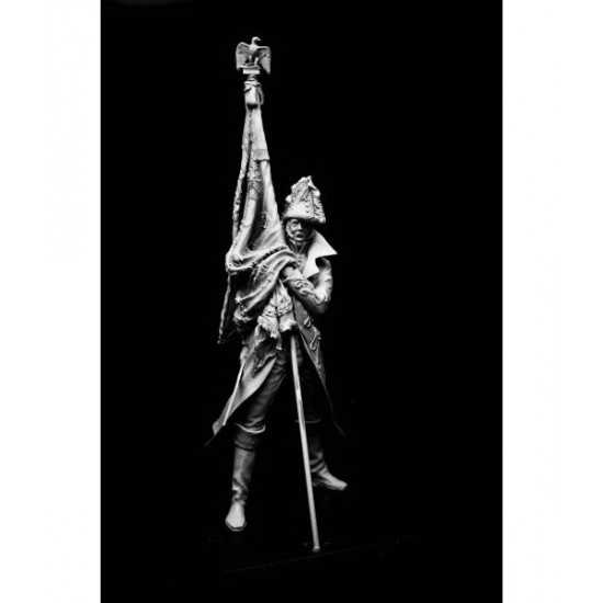 120mm General Cambronne with Imperial Eagle, Waterloo (1 figure)