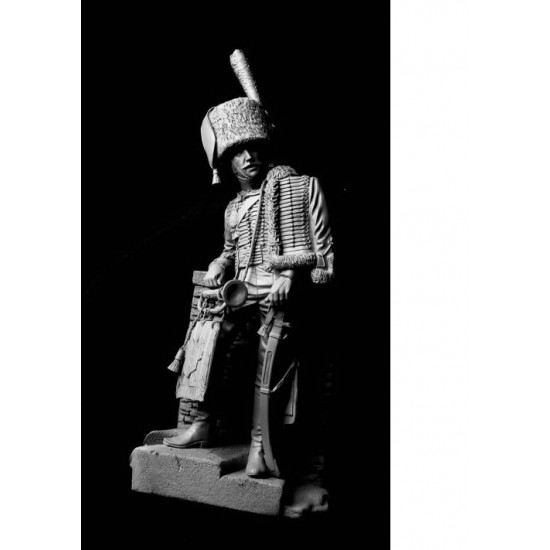 120mm Chasseur Trumpeter (1 figure w/diorama)