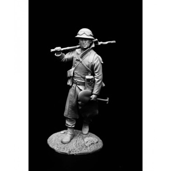 120mm Desert Rat with Bren Gun (1 figure w/diorama)