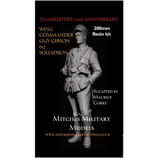200mm Wing Commander Guy Gibson (1 figure)