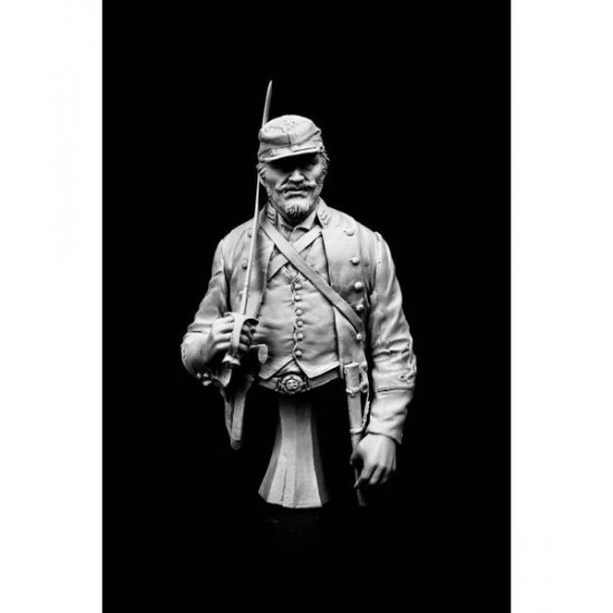 1/9 Bust Confederate Officer 1864