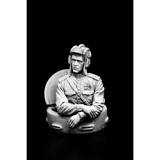 200mm Bust WWII T34 Tank Commander