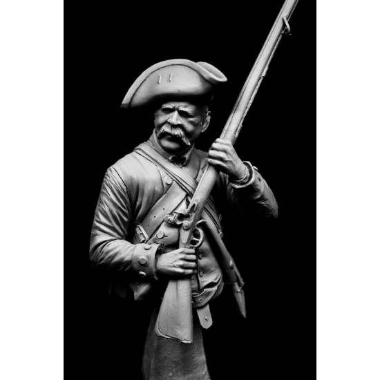 1/9 Bust American Continental Infantry 1778