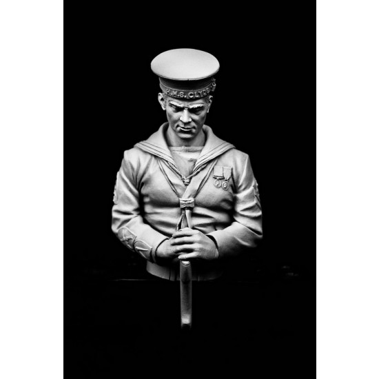 200mm bust Royal Navy, Reverse Arms