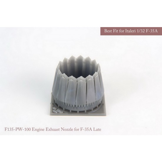 1/32 [SE] F-35A Exhaust Nozzle (Late Version) for Italeri kits