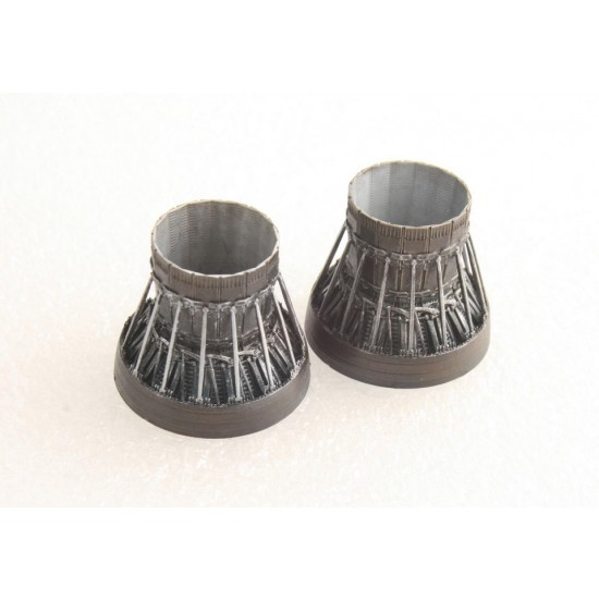 1/48 F-15 C/D/E/K P&W Exhaust Nozzle & After Burner Set (Closed) for Academy/Revell/GWH kits