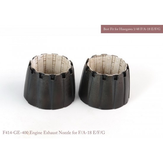 1/48 F/A-18 A/B/C/D GE Exhaust Nozzle Set for Hasegawa kits (Opened)