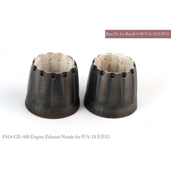 1/48 F/A-18 E/F/G GE Exhaust Nozzle Set for Revell kits (Opened)