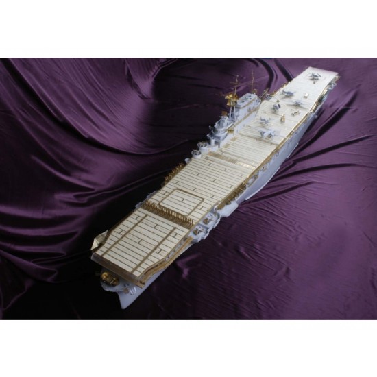 1/200 USS CV-8 Hornet Wooden Deck Set for Merit/Trumpeter kits