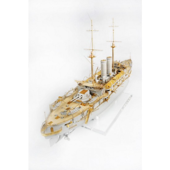 1/200 IJN Battleship Mikasa Value Pack Detail Set with Wooden Deck