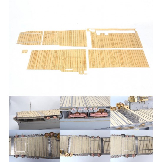1/200 USS CV-6 Enterprise Wooden Deck for Trumpeter kits