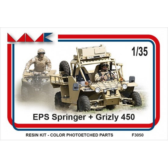 1/35 Yamaha 450 Grizzly + EPS Springer