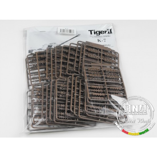 Tracks for 1/35 German Tiger II/Jagdtiger (200 links)