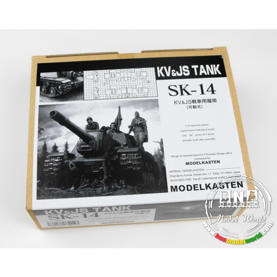 Workable Track Set for 1/35 Russian KV & JS Tanks