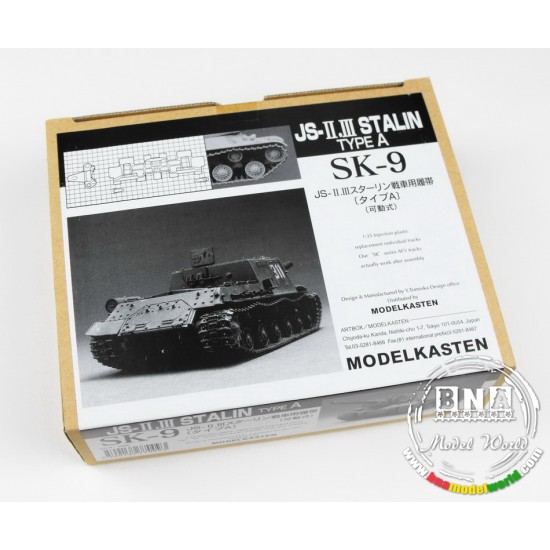 Workable Track Set for 1/35 Soviet JS-II.III Stalin Type A