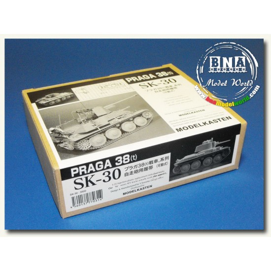 Workable Track Set for 1/35 German Army Praga 38(t)