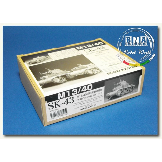 Workable Track Set for 1/35 Fiat M13/40 with Metal Sprocket