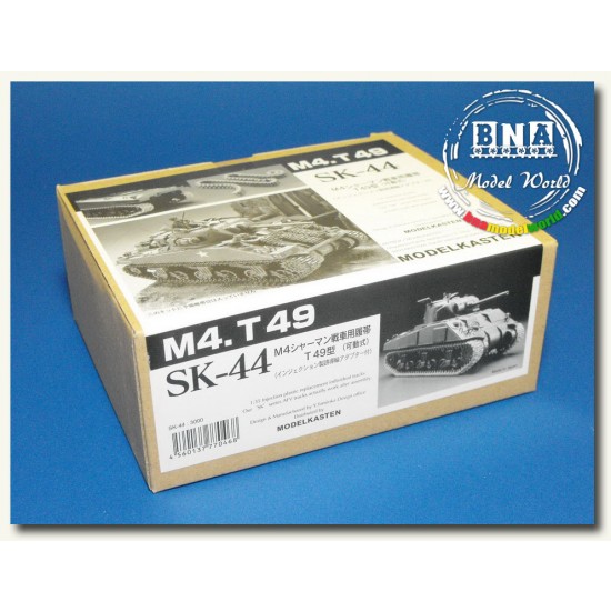 Workable Track Set for 1/35 M4 Sherman T49 