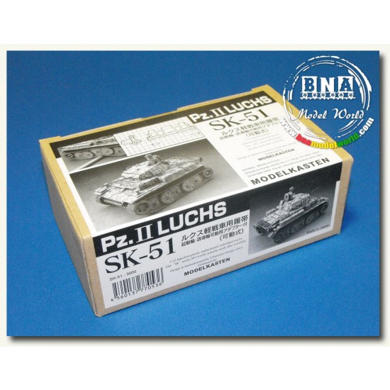 Workable Track Set for 1/35 Panzer II Luchs