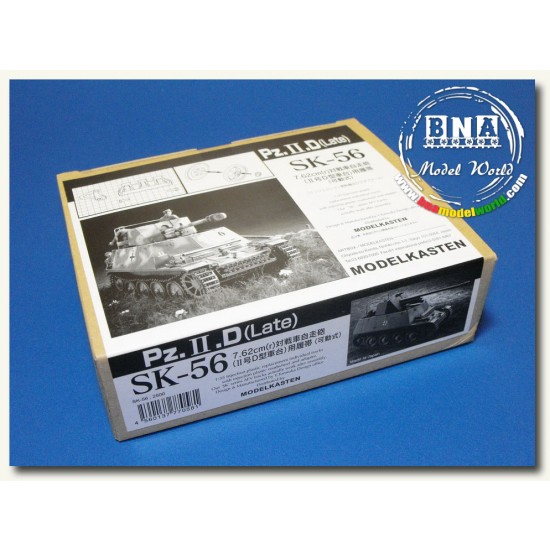 Workable Track Set for 1/35 Panzer II Ausf. D [Late] 7.62cm Anti-Tank Gun