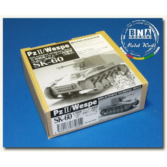 Replacement Workable Track Set for 1/35 Panzer II/Wespe