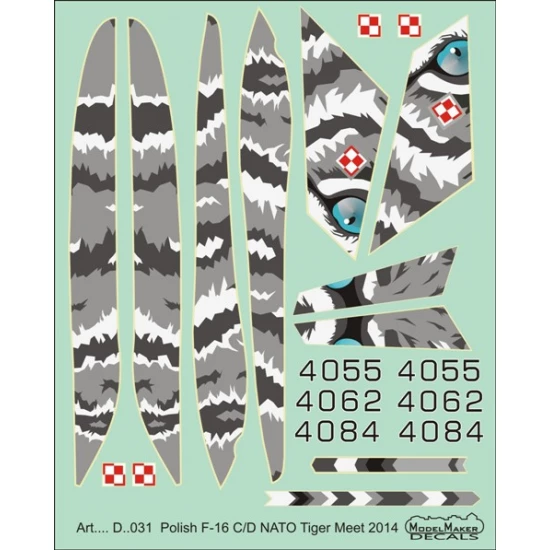 1/48 Polish F-16 C/D NTM 2014 (decal)